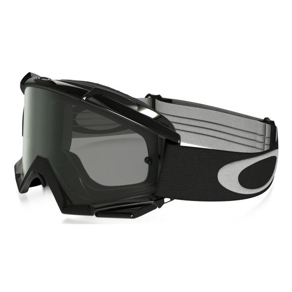 Oakley Proven Solid мотоочки, черный, светло-серая линза