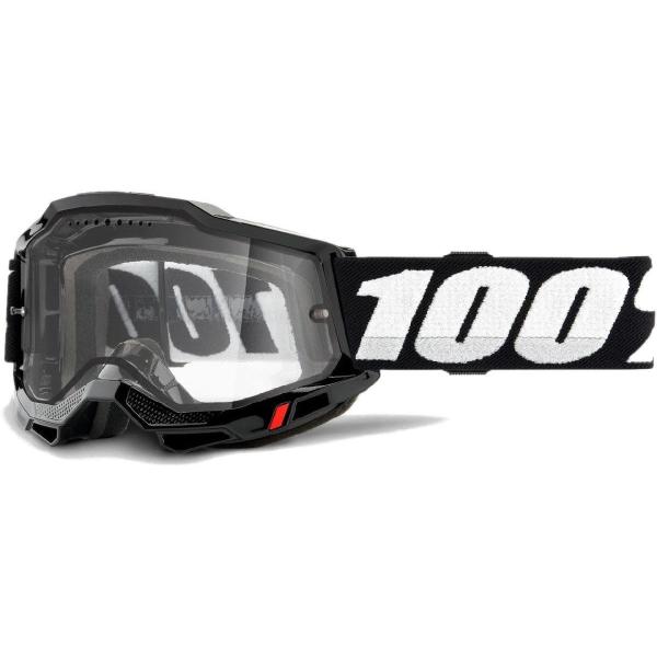 100% Accuri 2 OTG Black / Clear Lens мотоочки