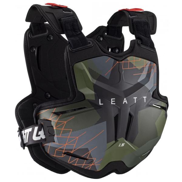 Leatt Chest Protector 1.5 Torque Camo панцирь без плеч Leatt Chest Protector 1.5 Torque Camo панцирь без плеч