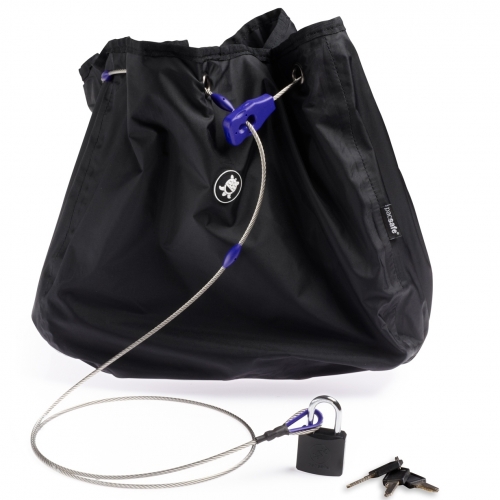 PacSafe C25L сумка с тросом, черный