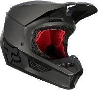 Fox Racing V1 Matte 2022 Black шлем кроссовый