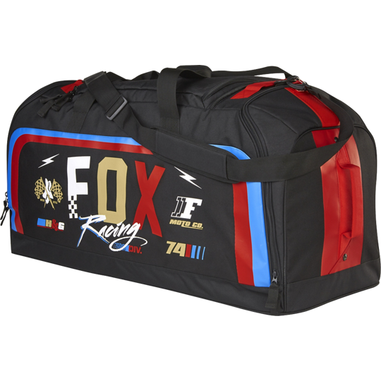 Fox Podium Rohr Gear Bag сумка для экипировки, черно-красно-белый Fox Podium Rohr Gear Bag сумка для экипировки, черно-красно-белый
