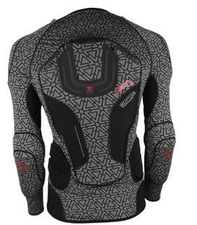 Leatt 3DF AirFit моточерепаха, темно-серый