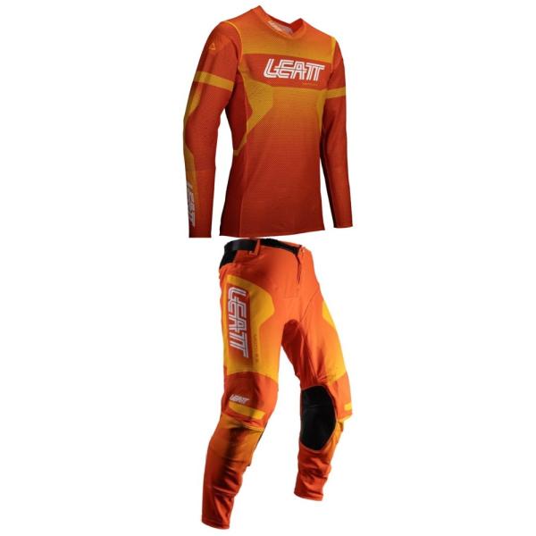 Leatt Moto 5.5 I.K.S / UltraWeld 2025 Flame комплект Leatt Moto 5.5 I.K.S / UltraWeld 2025 Flame комплект