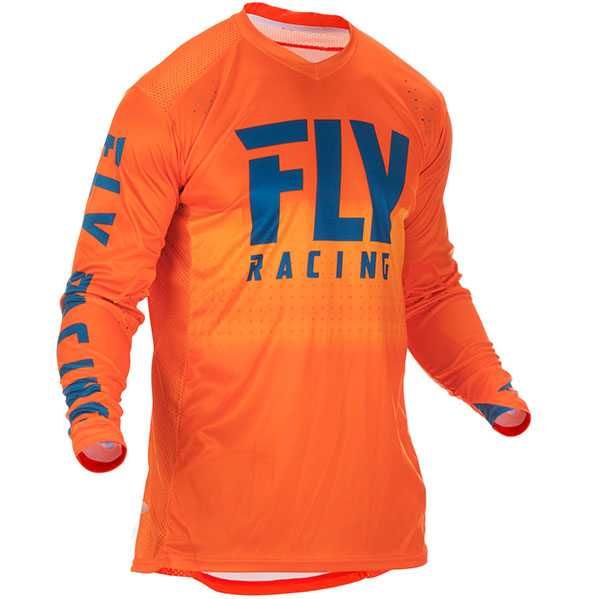 Fly Racing Lite Hydrogen 2019 джерси, оранжево-синий Fly Racing Lite Hydrogen 2019 джерси, оранжево-синий