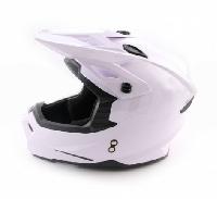 Ataki MX801 Solid шлем кроссовый, белый