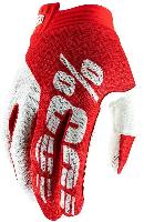 100% ITrack Glove Red/White мотоперчатки