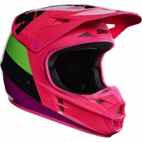 Shift Racing White Tarmac 2017 шлем кроссовый, черно-розовый