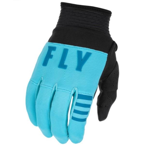 Fly Racing F-16 2022 мотоперчатки, черно-бирюзово-синий