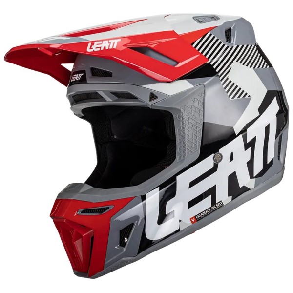 Leatt Kit Moto 8.5 V24 Forge шлем кроссовый + Velocity 5.5 мотоочки Leatt Kit Moto 8.5 V24 Forge шлем кроссовый + Velocity 5.5 мотоочки