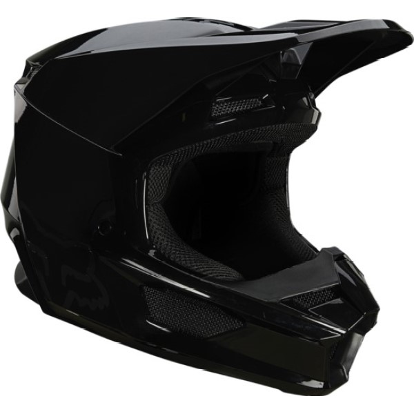 Fox Racing V1 Plaic 2022 Black шлем кроссовый Fox Racing V1 Plaic 2022 Black шлем кроссовый