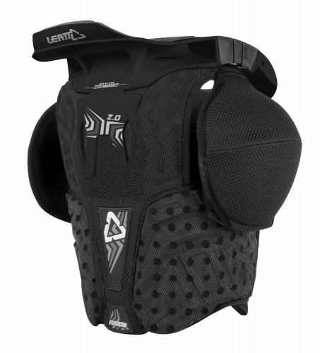 Leatt Fusion Vest Junior 2.0 защита шеи и тела подростковая, черный