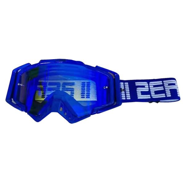 IIZERO Blue Mirror Orange Lens мотоочки