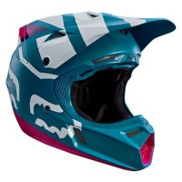 Fox Racing V3 Creo шлем кроссовый, бирюзово-розовый