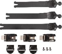 Fox Comp 2020 Strap Kit/Buckle/Pass стрепы к мотоботам с застежками, черный (3 шт.)