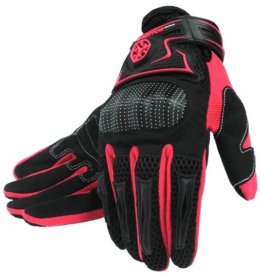 Scoyco MC23 мотоперчатки, красно-черный