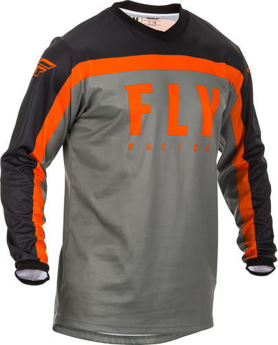 Fly Racing F-16 2020 джерси подростковая, серо-оранжево-черный Fly Racing F-16 2020 джерси подростковая, серо-оранжево-черный