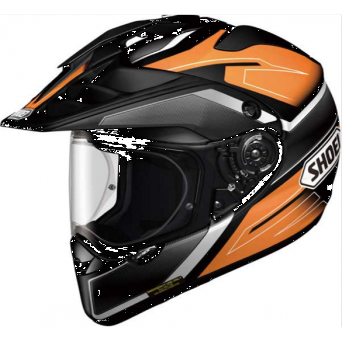 Shoei Hornet ADV SEEKER TC-8 PinLock шлем эндуро, черно-оранжево-белый