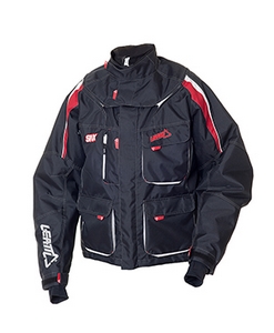 Leatt SNX Pilot Granite-Red куртка снегоходная, черно-красный Leatt SNX Pilot Granite-Red куртка снегоходная, черно-красный