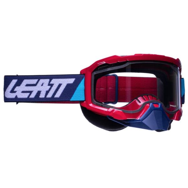 Leatt Velocity 4.5 SNX Red / Clear 83% очки снегоходные