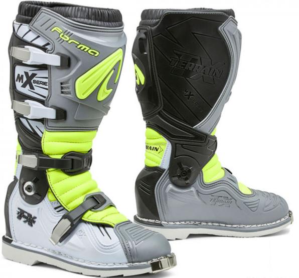 Forma Terrain TX Grey/White/Yellow/Fluo мотоботы Forma Terrain TX Grey/White/Yellow/Fluo мотоботы