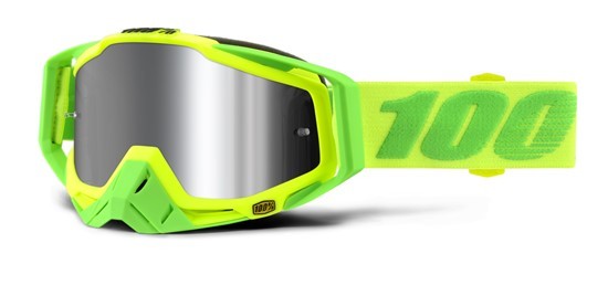 100% Racecraft Plus Sour Soul Injected Silver Flash Mirror Lens мотоочки