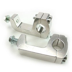 Cycra U-Clamp Set 1-1/8 Fatbar кронштейны крепления к рулю 28мм, серый Cycra U-Clamp Set 1-1/8 Fatbar кронштейны крепления к рулю 28мм, серый