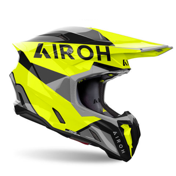 Airoh Twist 3 King Yellow Gloss шлем внедорожный