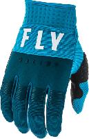 Fly Racing F-16 2020 мотоперчатки детские, сине-бело-голубой