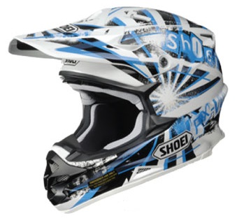 Shoei VFX-W Dissent TC- 2 шлем кроссовый, синий