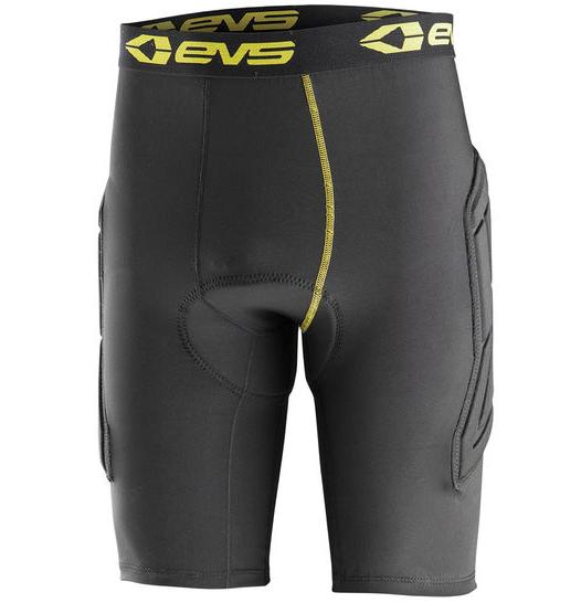 EVS Bottom Padded мотошорты с защитой, черный EVS Bottom Padded мотошорты с защитой, черный