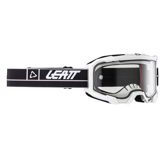 Leatt Velocity 4.5 White / Clear 83% мотоочки, двойная линза
