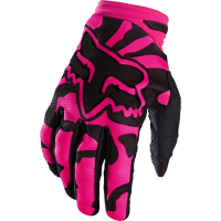 Fox Dirtpaw 2016 мотоперчатки женские, черно-розовый