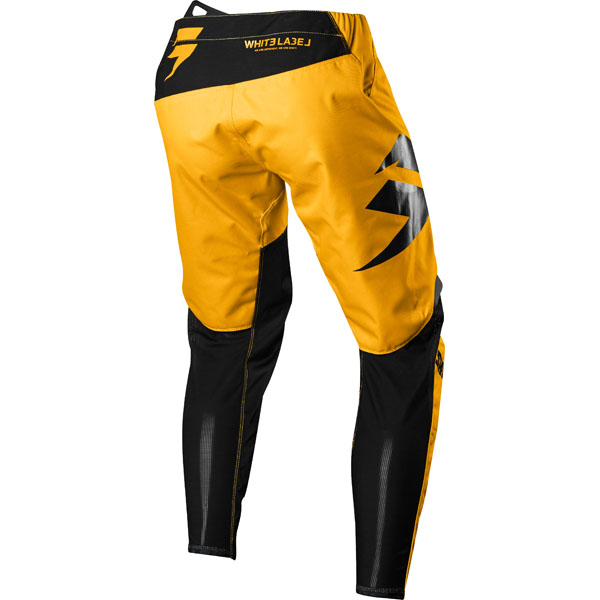 Shift White Ninety Seven Youth 2018 мотоштаны подростковые, желтый