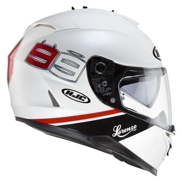 HJC IS-17 Lorenzo 99 MC10 шлем интеграл