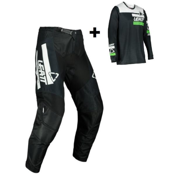 Leatt 3.5 Ride Black мотоштаны (+джерси в комплекте)