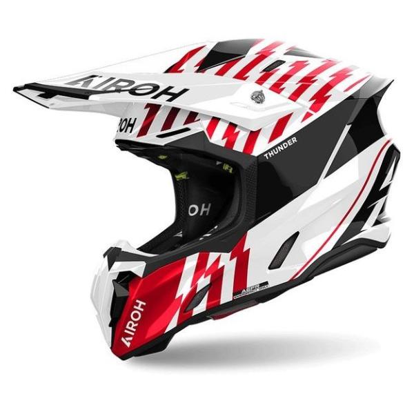 Airoh Twist 3 Thunder Red Gloss шлем внедорожный