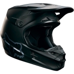 Fox Racing V1 Matte ECE шлем кроссовый, черный матовый