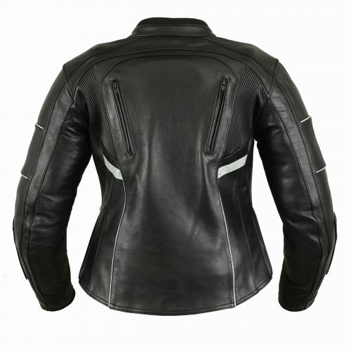 First Cindy Кожаная женская мотокуртка, черный