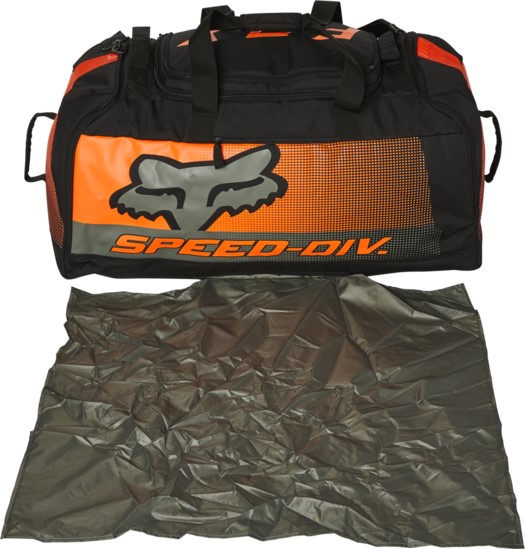 Fox Dier Podium Duffle Flow Orange, сумка для экипировки Fox Dier Podium Duffle Flow Orange, сумка для экипировки