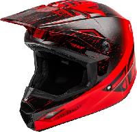 Fly Racing Kinetic K120 2020 шлем кроссовый, красно-черный