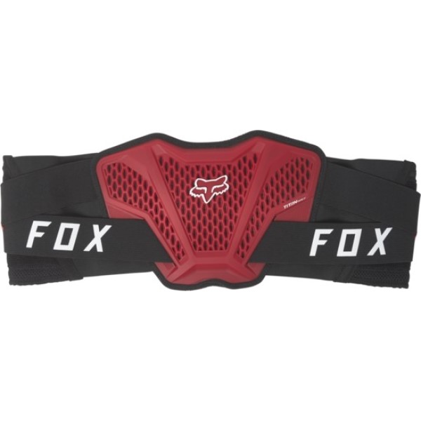 Fox Titan Race Belt защита поясницы, черно-красный Fox Titan Race Belt защита поясницы, черно-красный