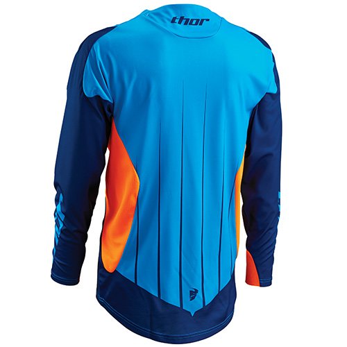 Thor Core Contro S16 джерси, сине-оранжевый Thor Core Contro S16 джерси, сине-оранжевый