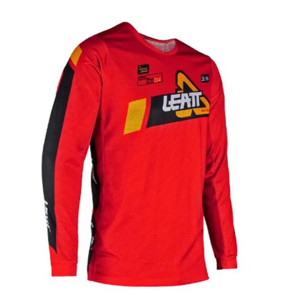 Leatt 3.5 Ride Junior 2024 Red джерси подростковая Leatt 3.5 Ride Junior 2024 Red джерси подростковая