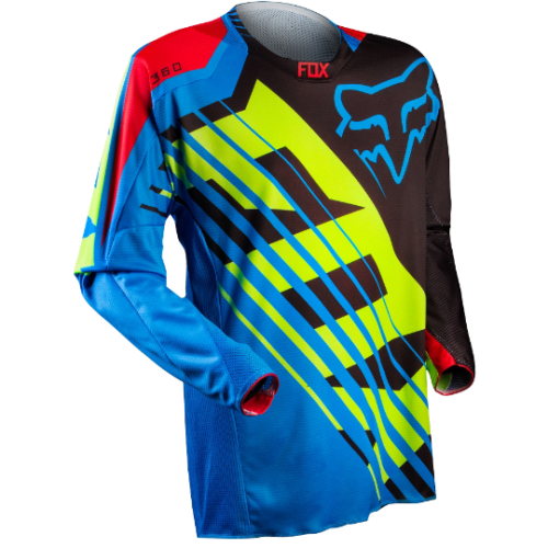 Fox Racing 360 Savant джерси, сине-черный Fox Racing 360 Savant джерси, сине-черный