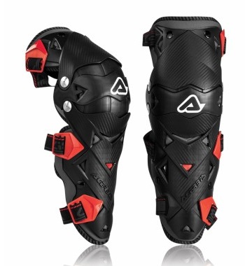 Acerbis Impact Evo 3.0 наколенники, черно-красный