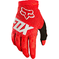 Fox Dirtpaw 2020 мотоперчатки, черно-красный