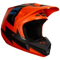 Fox Racing V1 Mastar 2018 Youth шлем подростковый, оранжево-черный