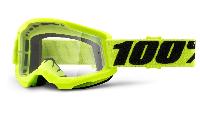 100% Strata 2 Yellow / Clear Lens 