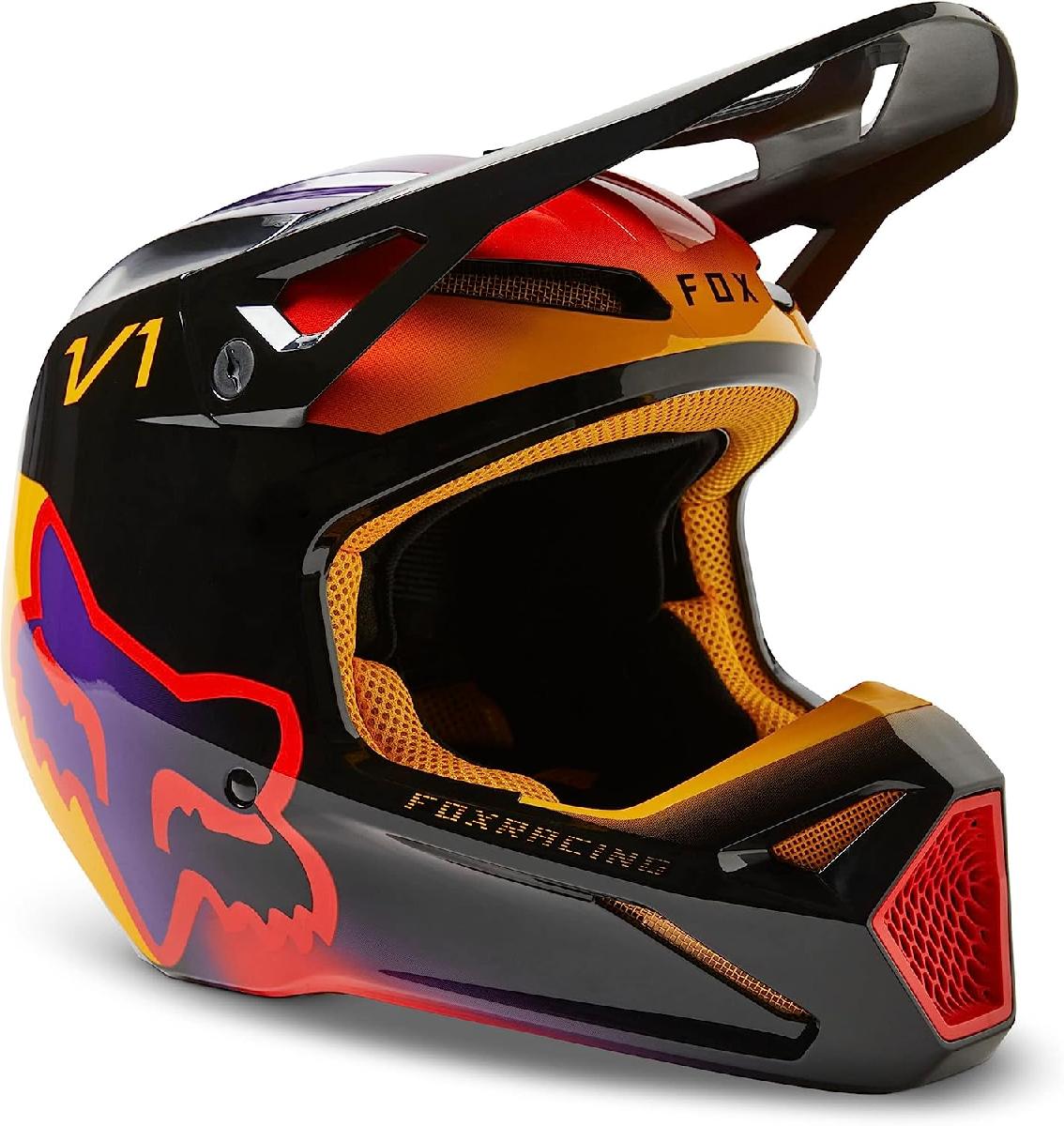Fox Racing V1 Toxsyk Black шлем кроссовый